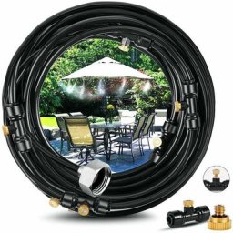 Système de Brumisation 9M, Brumisateur Terrasse Système de Refroidissement de Brumisation Kit de