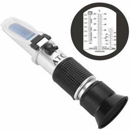 Petit réfractomètre de liquide de refroidissement antigel portable 4-en-1 pratique pour système