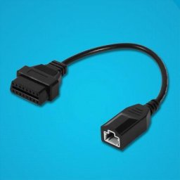 Cble de connecteur d'adaptateur de Diagnostic de voiture automatique de 3 broches à 16 broches obd