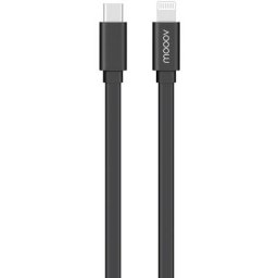 Câble mfi / usb-c plat pour iPhone iPad 1 m - noir - Noir