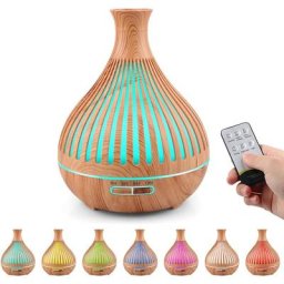 Blue Dream - Diffuseur d'Huiles Essentielles 400ml Humidificateur d'Air Ultrasonique Diffuseur