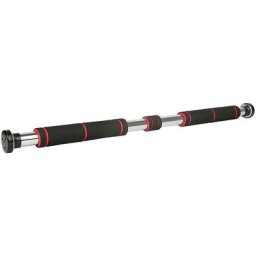 Barre de Traction, barre de porte, réglable de 80 cm à 130 cm, peut être assemblé sans vis,