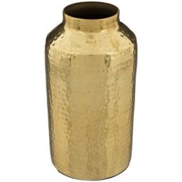 Vase Gold - métal - doré - H19 cm Atmosphera créateur d'intérieur - Doré