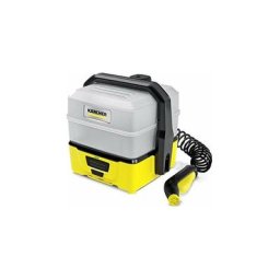 Mobile Outdoor Cleaner oc 3 Plus (réservoir d'eau extra large : 7 l, batterie lithium-ion, tuyau