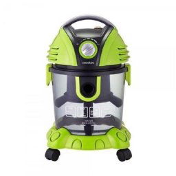 Cecotec - Aspirateur sans sac Conga Wet&Dry 1400W 15L Vert Noir