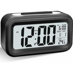 Blue Dream - Reveil Numerique Réveil Matin Lumineux led Reveille Digital a Piles Silencieux Aalarm