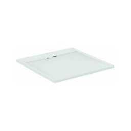 Ideal Standard - Receveur de douche extra-plat - Ultra Flat s i.life 90 x 90 - Blanc effet pierre