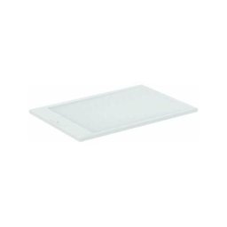 Ideal Standard - Receveur de douche extra-plat - Ultra Flat s i.life 120 x 90 - Blanc effet pierre