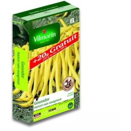Vilmorin - Graines de Haricot nain beurre goussdor +20g gratuit