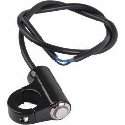 22mm moto guidon montage interrupteur bouton poussoir phare frein antibrouillard marche/arrêt