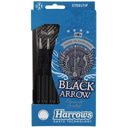 Fléchettes Harrows Black Arrow 24 grammes - Zwart