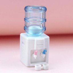 Mini distributeur d'eau 1/12 maison de poupée Miniature modèle de Simulation de maison de poupée