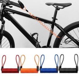 Câble de sécurité antivol en acier câble à ressort cadenas pour moto Scooter vélo