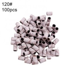 Polisseuse à mèches 100 pièces perceuse bande de ponçage cylindrique montée anneau de meulage