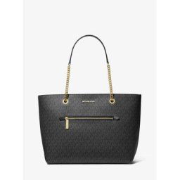 MICHAEL Michael Kors Grand cabas Jet Set avec chaîne et logo