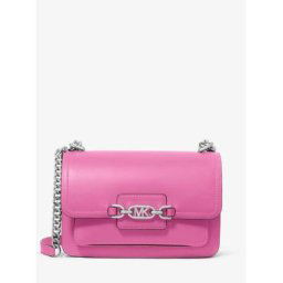 MICHAEL Michael Kors Grand sac porté épaule Heather en cuir
