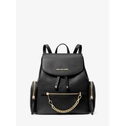 MICHAEL Michael Kors Sac à dos Jet Set de taille moyenne en cuir grainé