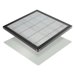 Panneau en nid d'abeille nid d'abeille galvanisé laser de coupe en aluminium 400x400mm 7.5mm - le