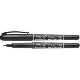 Pica - 534/46 - Marqueur permanent Classic Medium Bullet Noir