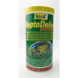 Aliment naturel pour toutes les tortues d'eau crevettes entières séchés 1000ml/100g Tetra Marron