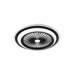 165991509 Ventilateur Santa Ana 80w 3000-4000-6000k Noir 52d 6915lm C/c.réglable à distance