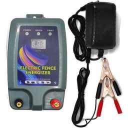 Kit de clôture électrique, Clôture électrique pour bétail, animaux, électrificateur de clôture,