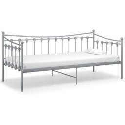 Structure en métal de canapé robuste disponible dans diverses couleurs 90x200 cm Couleur : Gris