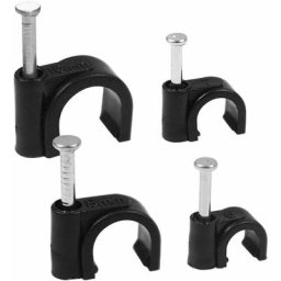 400 Pièces Clips de Câble Colliers de Serrage Câble 6mm 7mm 8mm 10mm Accroche Cable Mur Attaches