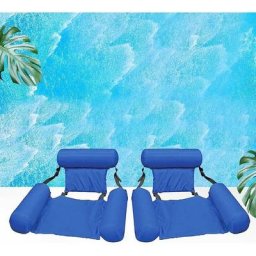 Ontway - Piscine Hamac Lit Flottant Portable Pliant Gonflable Matelas d'eau Lit de Plage Sports