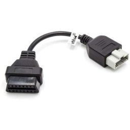 vhbw OBD2 - Câble adaptateur 5Pin à 16Pin pour Appareil de diagnostic OBD adapté aux anciens