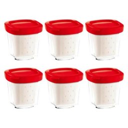 Accessoires yaourtière SEB delices box pots yaourts X6