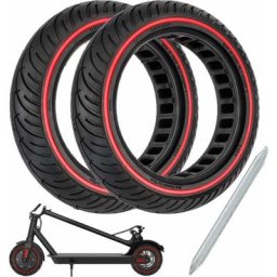 Pneus Pleins de Trotinette Electrique - compatibles avec Xiaomi M365 / M365 Pro/Pro 2 / 1S /