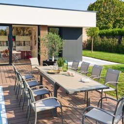 Table de jardin extensible Piazza Lin Tonka