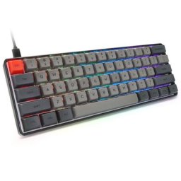 Clavier de jeu mécanique avec interrupteur optique Gateron rvb programmable étanche