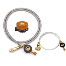 Adaptateur de recharge de propane pour réchaud à gaz de camping en plein air convertisseur de Eva