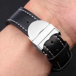 Bracelet de montre en cuir 22mm pour homme d'affaires série Tudor Qicheng Biwan submersible