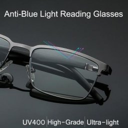 Lunettes de lecture Anti-BlueLight pour femmes et hommes verres de haute qualité monture complète