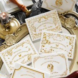 Dimi – bloc-notes pour gaufrage et dorure papier papillon fleurs décoration Bullet journal