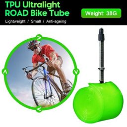 Mini Chambre à Air Ultralégère et Portable pour Vélo de Route Accessoire de Bicyclette 700C