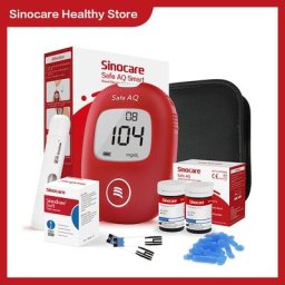 Microtech-Glucomcirculation médicale test rapide de glycémie Sinocare Safe AQ kit intelligent de
