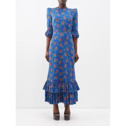 The Vampire's Wife Robe longue en coton imprimé floral The Cinderella