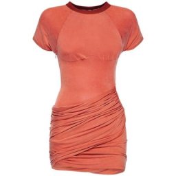 Jacquemus Robe courte en cupro la robe espelho court