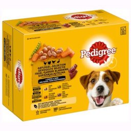 96x100gMultipack Pedigree volaille en sauce - Pâtée pour chien