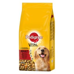 15kg Adult bœuf, légumes Pedigree Croquettes pour chien : 15 % de remise !