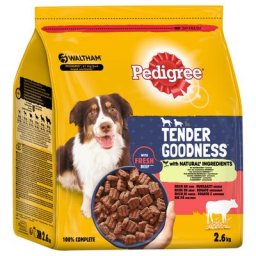 2,6 kg Tender Goodness bœuf Pedigree Croquettes pour chien : 15 % de remise !