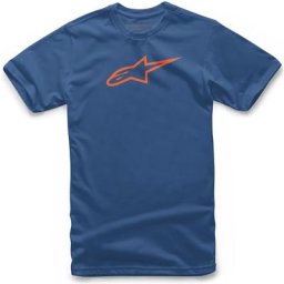 Alpinestars Juvy Ageless T-Shirt pour enfants, bleu-orange, taille 5 - 6 pour Des gamins