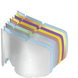 Scott RecoilXi/80 Series Works Single Lentille de remplacement, bleu