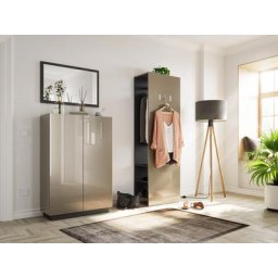 Garde-robe Gala-M 3pcs armoire à chaussures 24 paires Cubanite