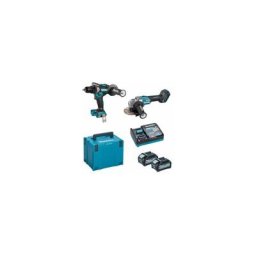 Kit Makita DK0124G201 DF001G+GA005G+2xBL4040+DC40RA