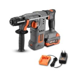 Fuxtec - Marteau perforateur sans fil FX-E1RH20 - 20V sds+ burineur - Set avec batterie 4Ah et